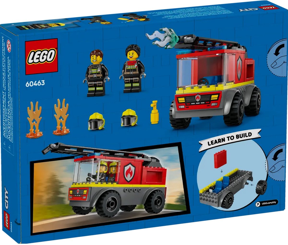 LEGO City Brandweerauto cadeau voor kinderen - 60463 — afbeelding 25
