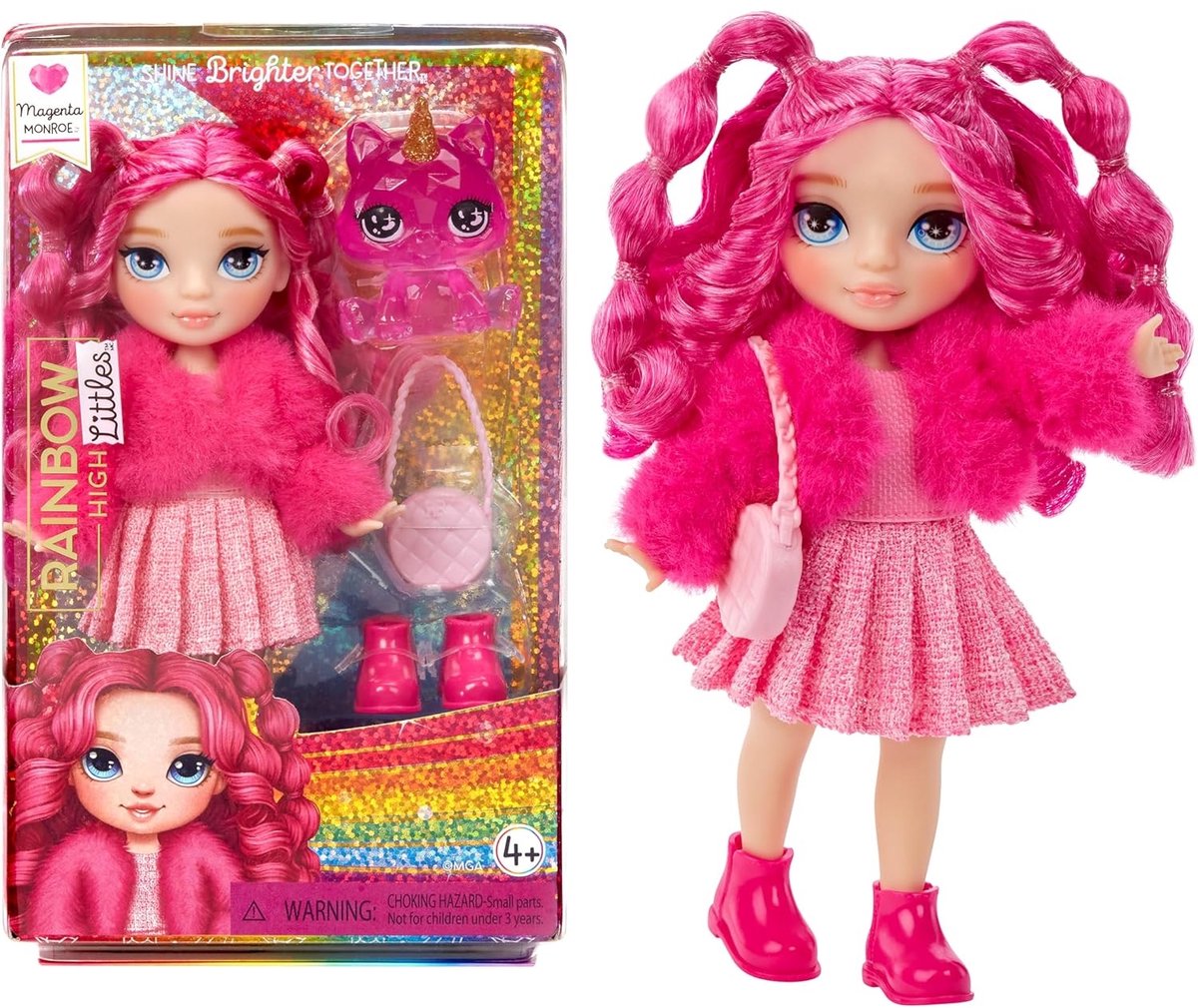 Rainbow High Littles minipop - Magenta (roze) — afbeelding 9