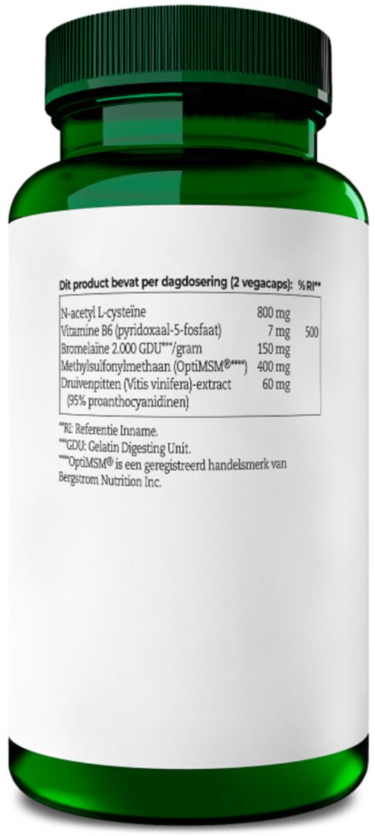 AOV - 1003 NAC-Complex - 2 x 60 vegacapsules - Voordeelverpakking
