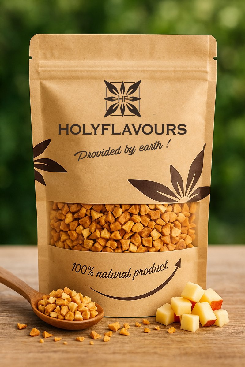 Appelblokjes - 100 gram - Holyflavours