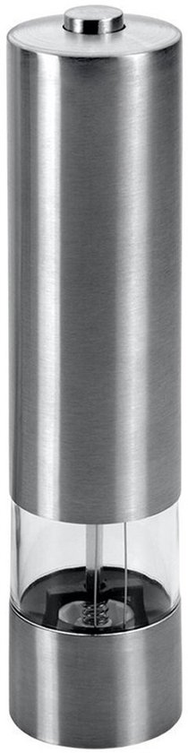 Metaltex Moulin à Poivre Inox 22 Cm Led Inox/Acrylique Argent