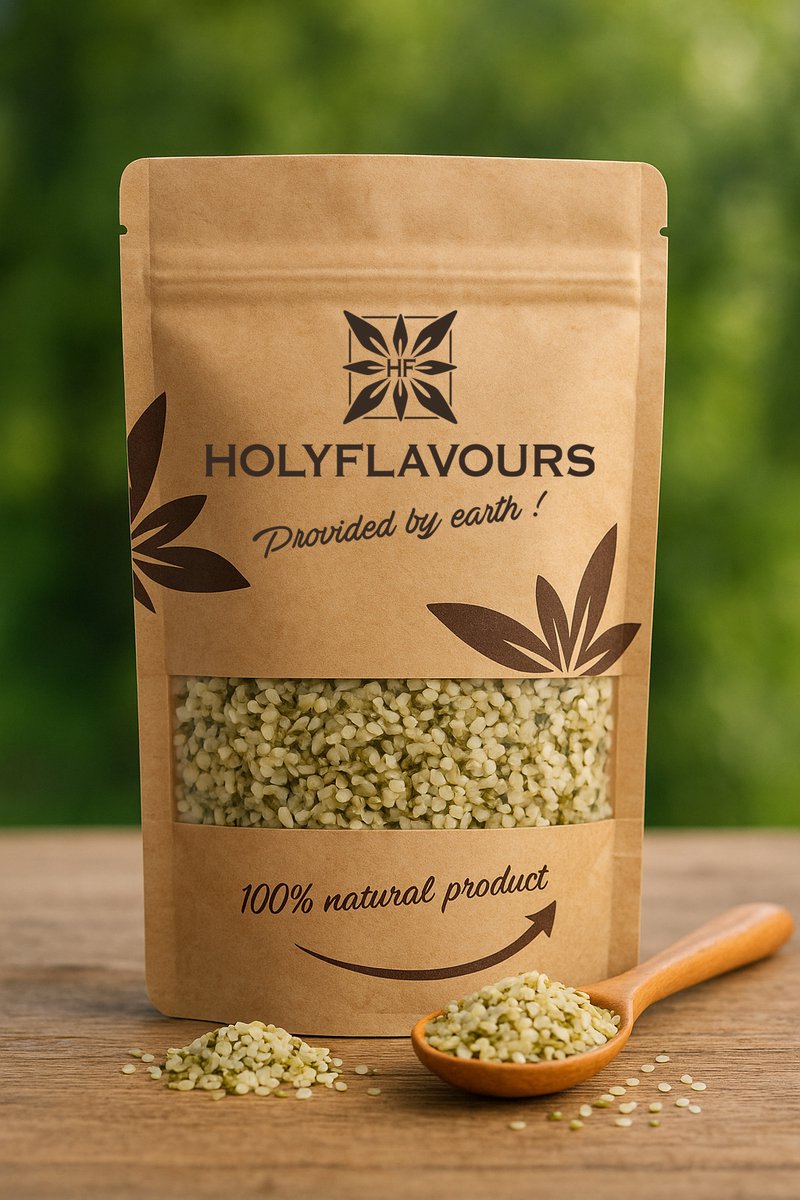 Hennepzaad Gepeld - 100 gram - Holyflavours