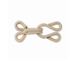 Bonthaken en -ogen ijzer beige 3 st. - Prym