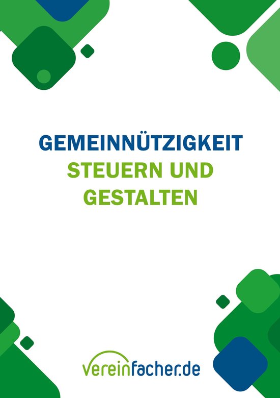 Gemeinnützigkeit - Steuern und gestalten - cover