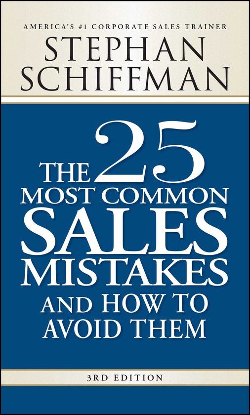 The 25 Most Common Sales Mistakes and How to Avoid Them - cover