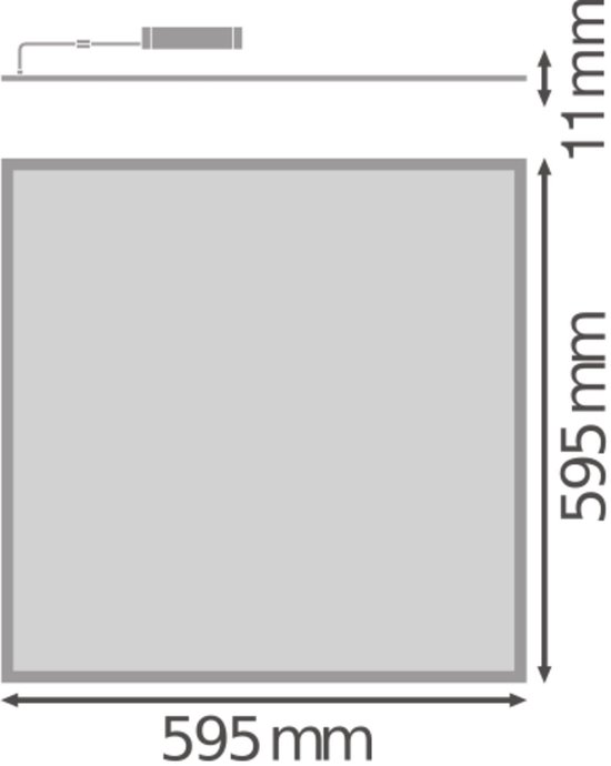 Ledvance LED Paneel Biolux 40W 4600lm