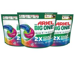 Product afbeelding van Ariel 3in1 pods The Big One Color - 75 wasbeurten