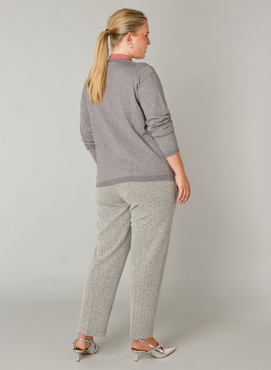 YEST CURVE Francine Cover ups - Light Grey/Melange - maat 2(50)