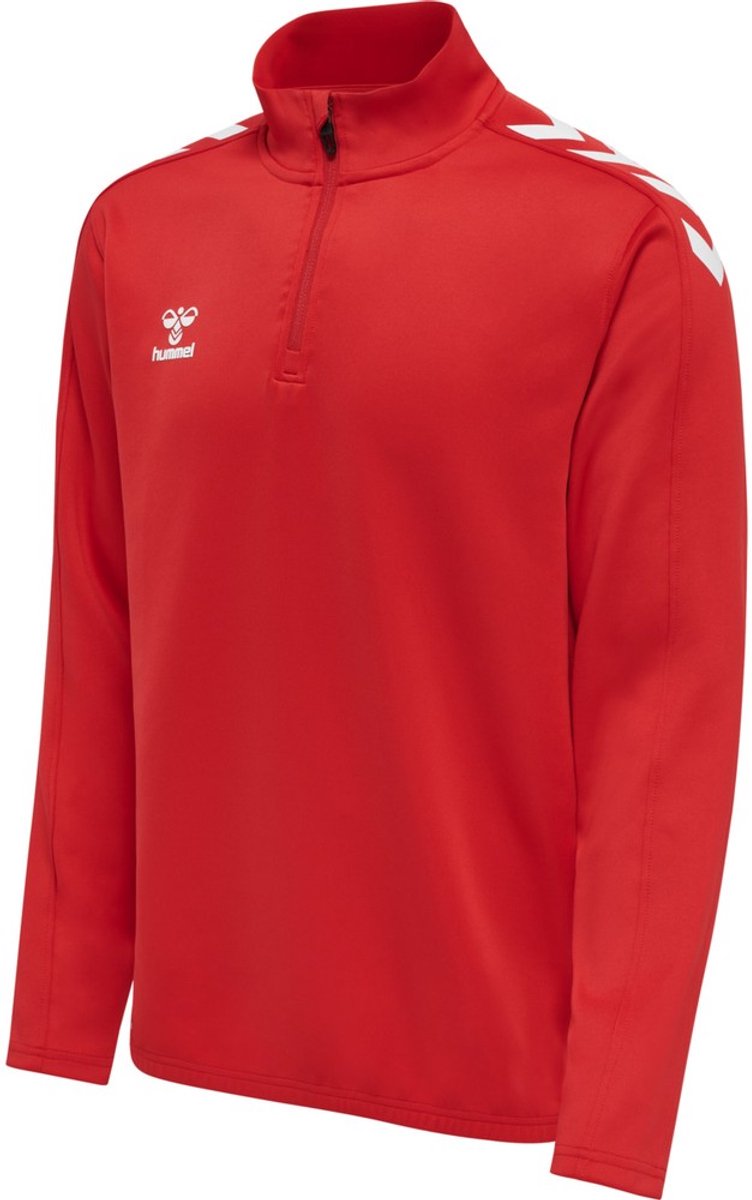 Hummel Half-Zip Sweatshirt Hmlcore Xk Half Zip Poly Sweat True Red-XXL