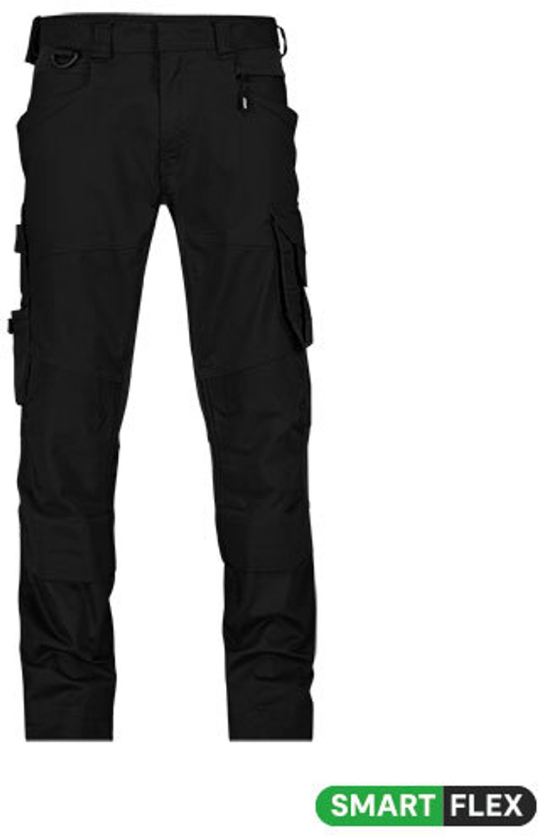 Werkbroek met stretch en kniezakken