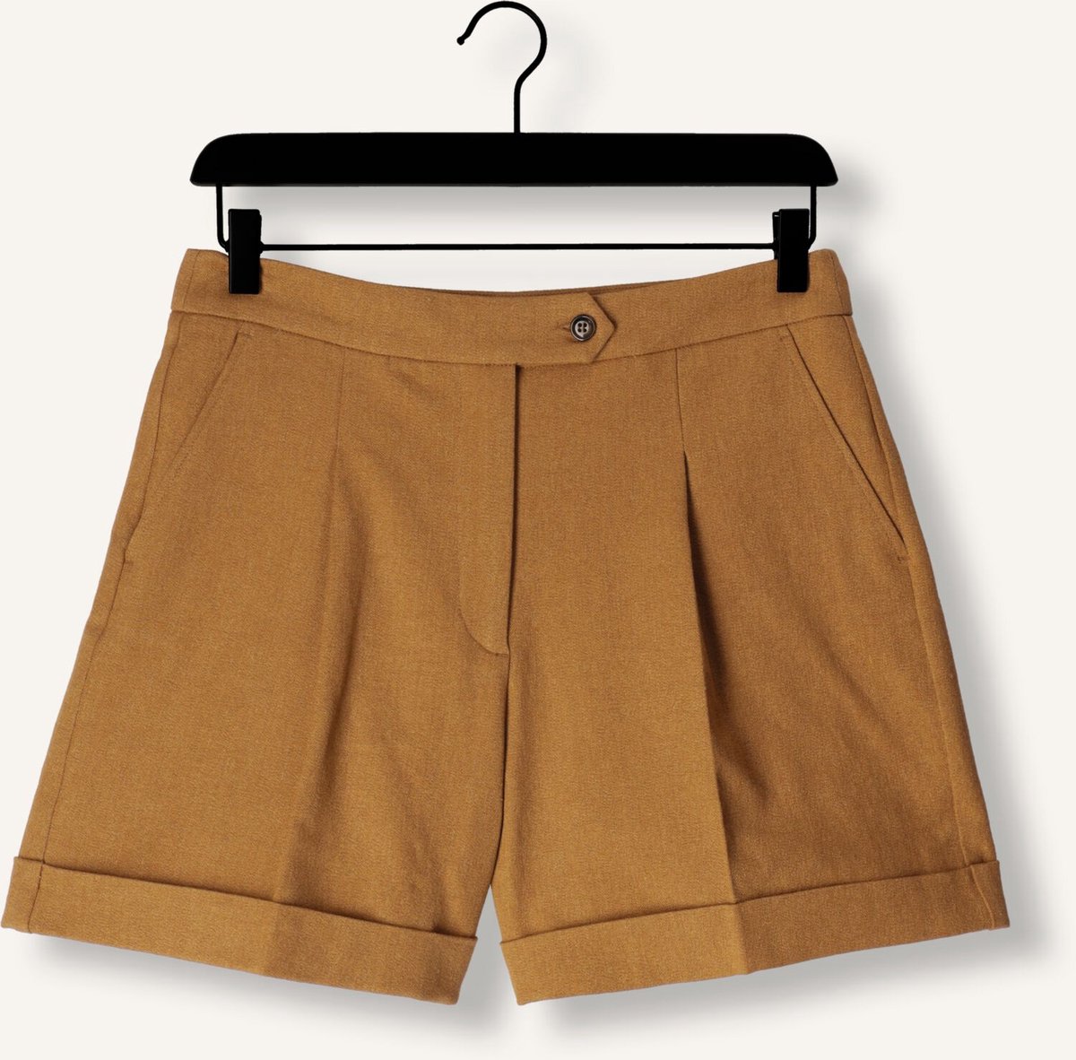 Ruby Tuesday Rikki Shorts Dames - Korte Broek - Camel - Maat 34