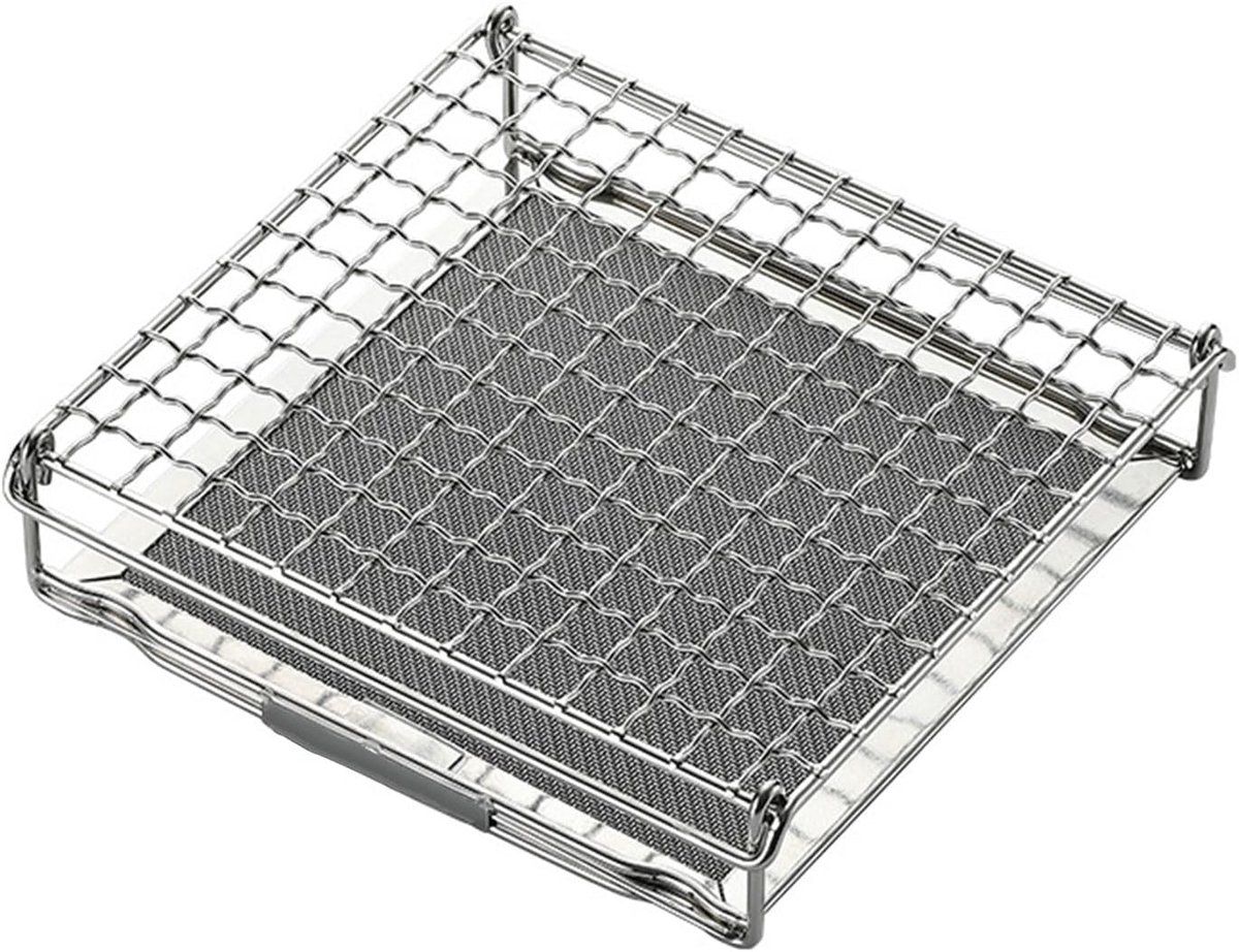 Barbecue gereedschapset - RVS Verwarmingsondersteuning voor Kookplaat en Binnenbarbecue