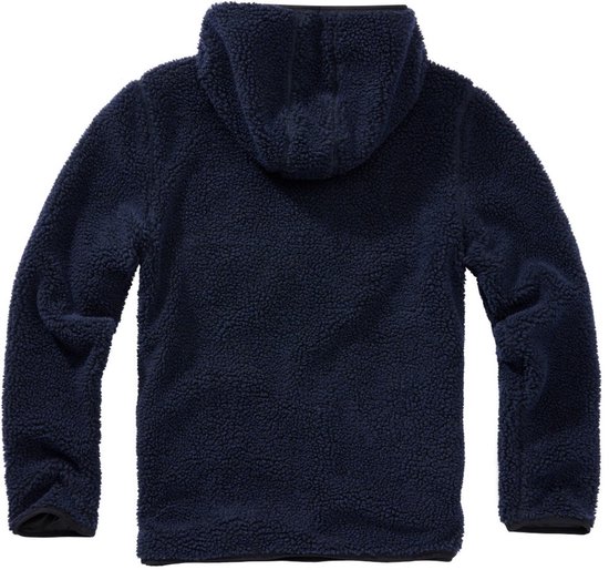 Brandit - Teddyfleece Worker Pullover Jas - L - Blauw