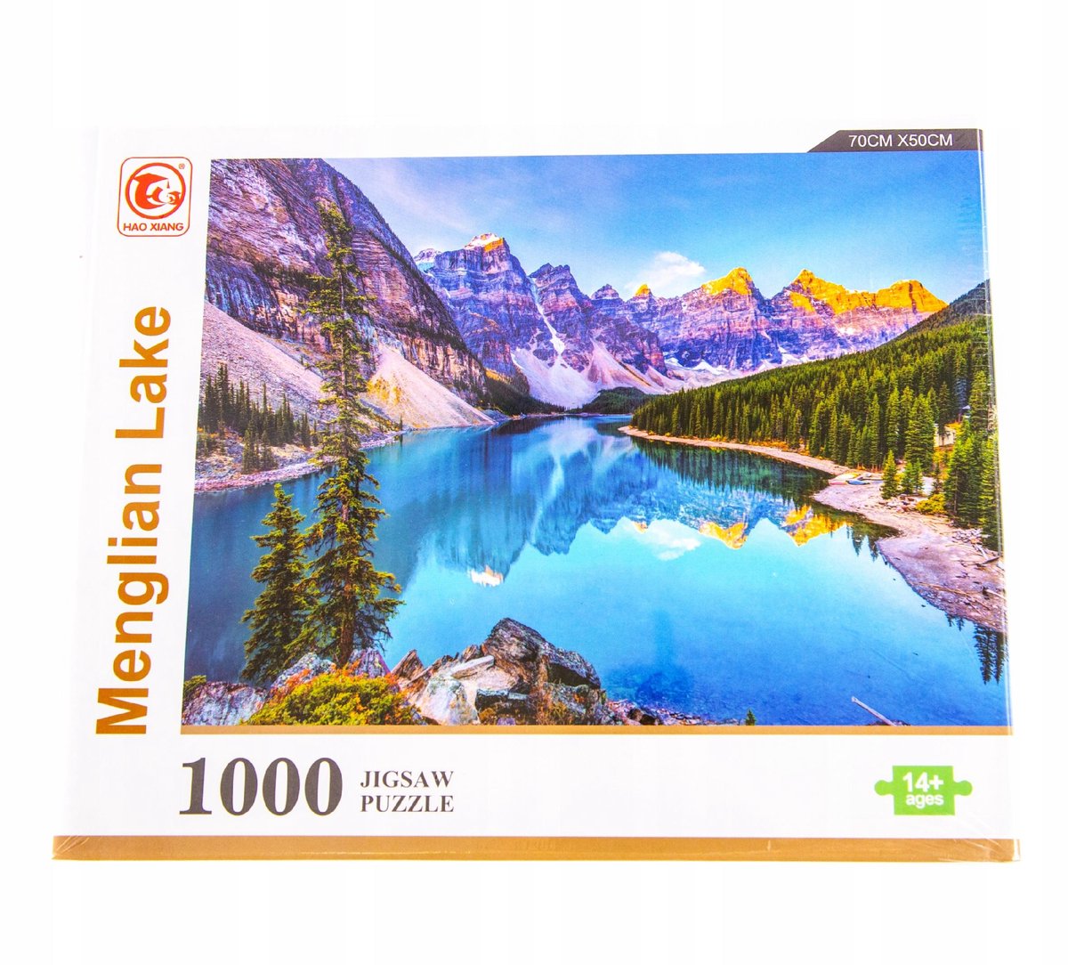 Puzzel van 1000 stukjes: Moraine Meer, Canada Bergen