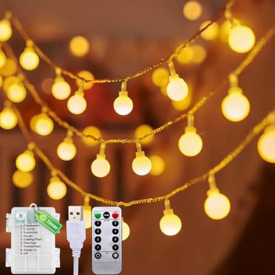 Lichtsnoer op batterij - Lichtkettingen kopen