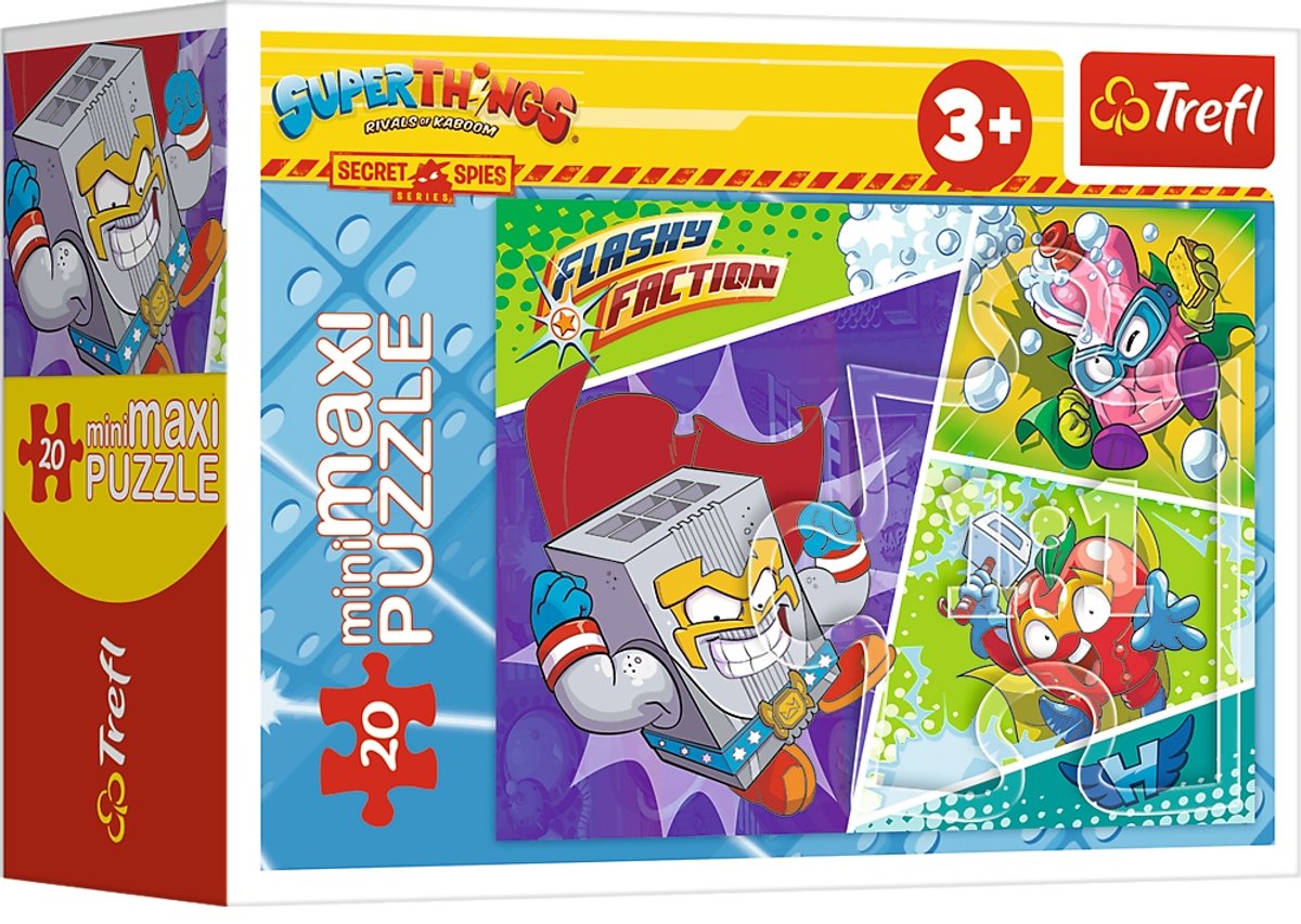 Trefl Super Things Puzzel 20 Stukken voor Kinderen