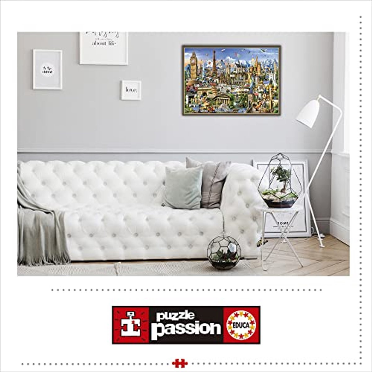 Educa Borrás 17697 Symbole Von Europa Educa Borras Europe Landmarks 2000 Piece Jigsaw Puzzle, Multi, Standard Size
