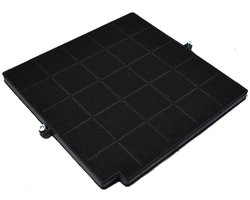 AllSpares Koolstoffilter voor afzuigkappen geschikt voor Airforce AFFCAF16CS, F16 - Bosch Siemens Neff 17000822, HEZ381700 - Whirlpool AMC981 (256x261x16mm)