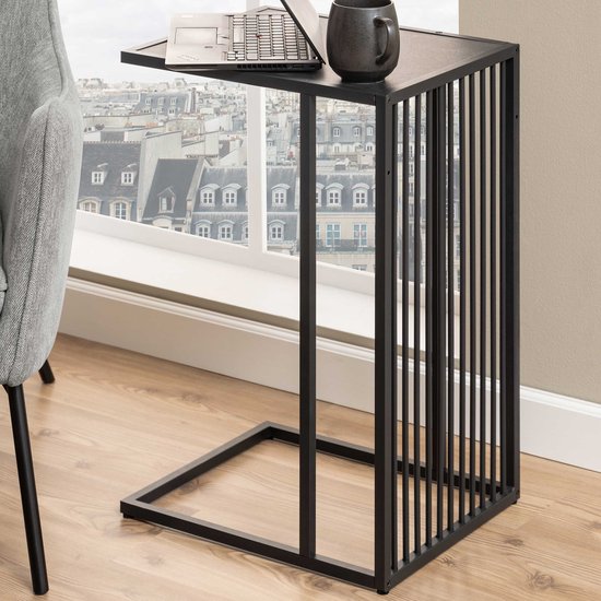 Laptoptafel Diego MDF Zwart - Giga Living
