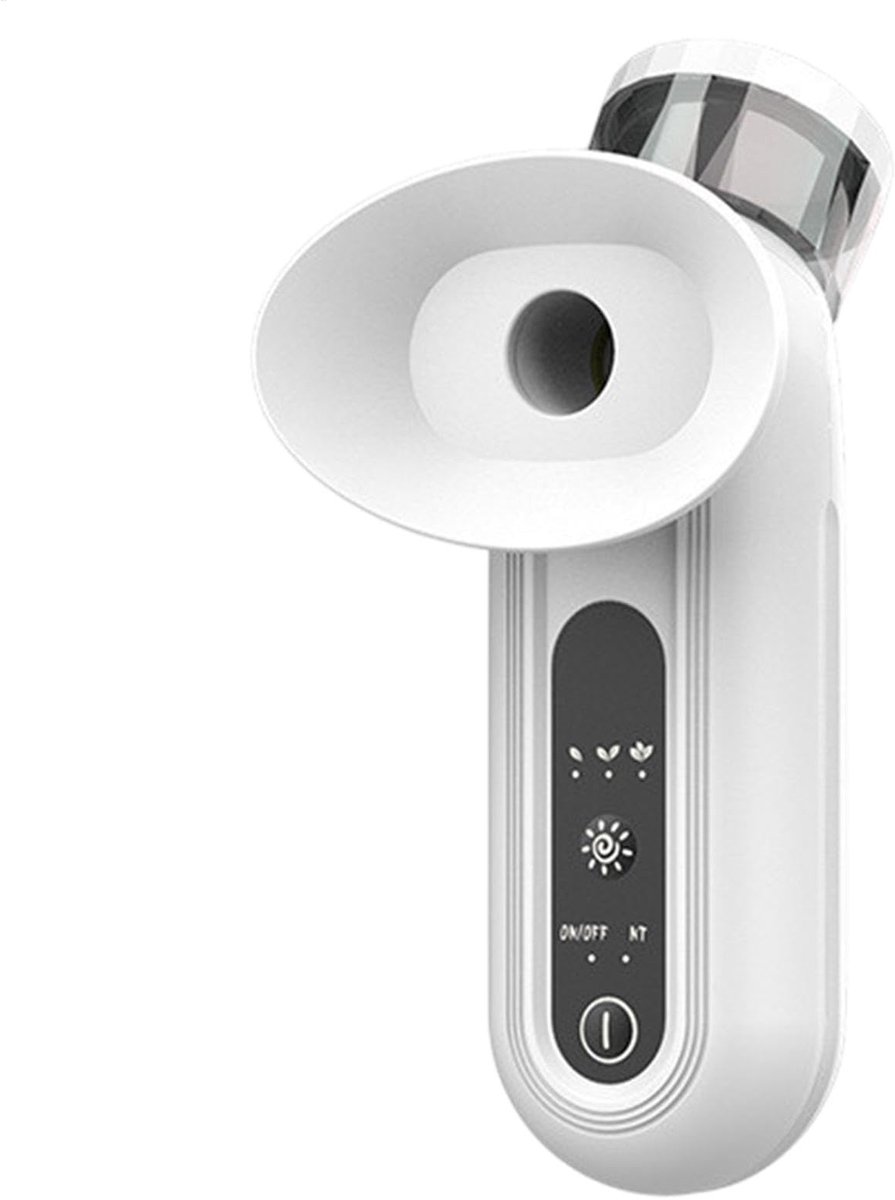 longziming -Draagbare Eye Mister – Oognevelapparaat voor Hydratatie en Ontspanning – Koude & Warme Compressie – USB Oplaadbaar, 12,8×6,8×6,4 cm