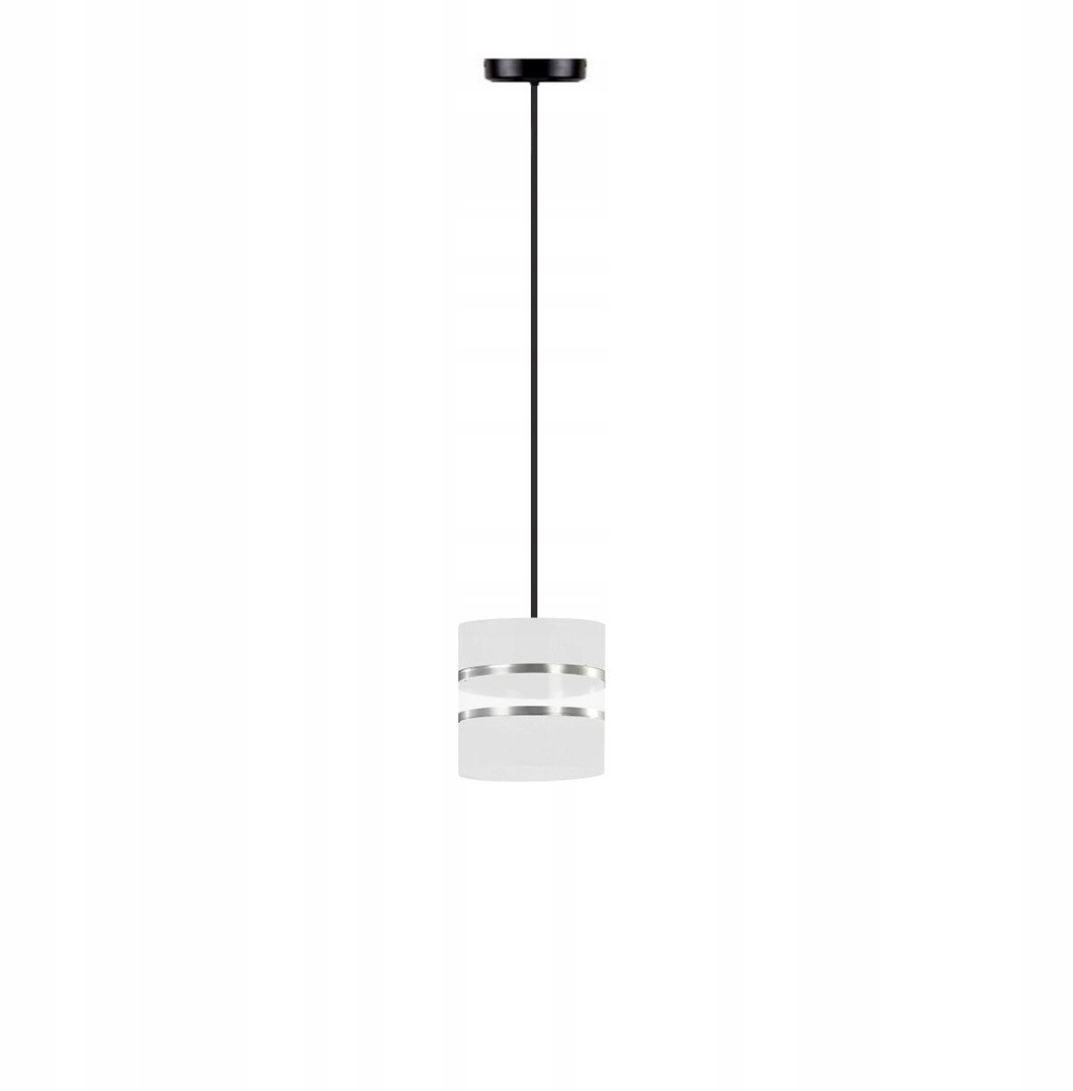 Moderne hanglamp TOGA 2-505B LED - Zwart/Wit