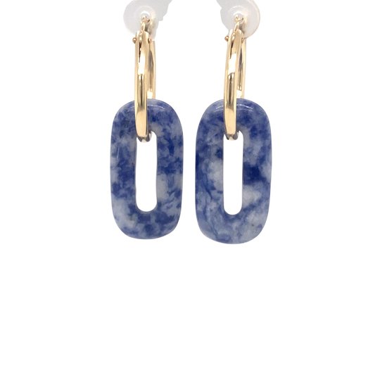 Pat's Jewels Oorbellen dames - Oorringen -Zilver - Amethist- Geboortesteen februari