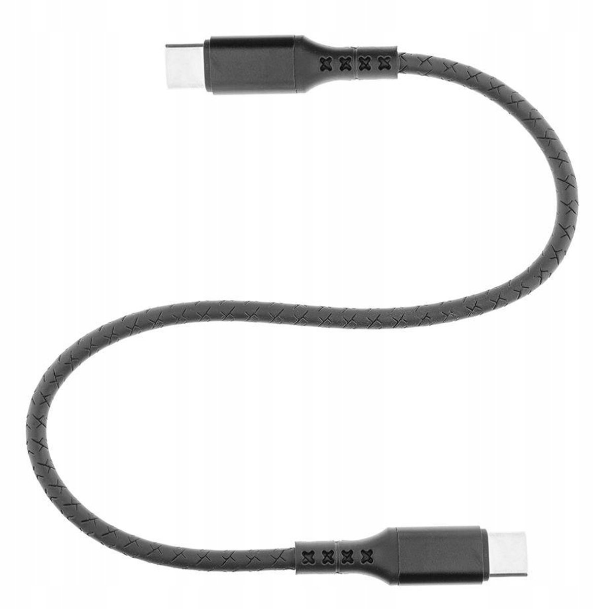 Image of Extremestyle USB-C naar USB-C kabel, 0.5m, Zwart