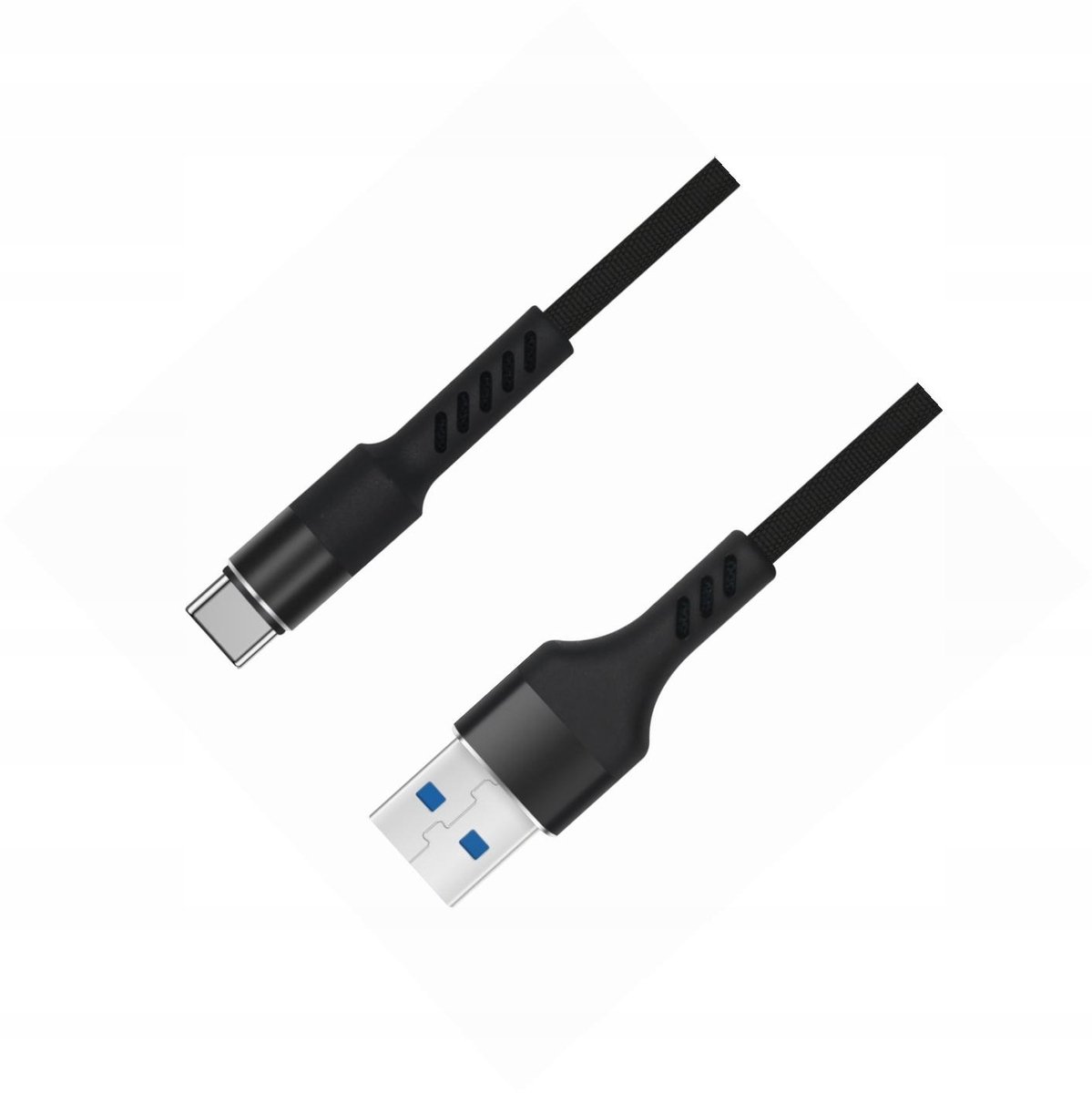 USB-C Kabel 1m Snelladen Versterkt voor Oppo Reno 5