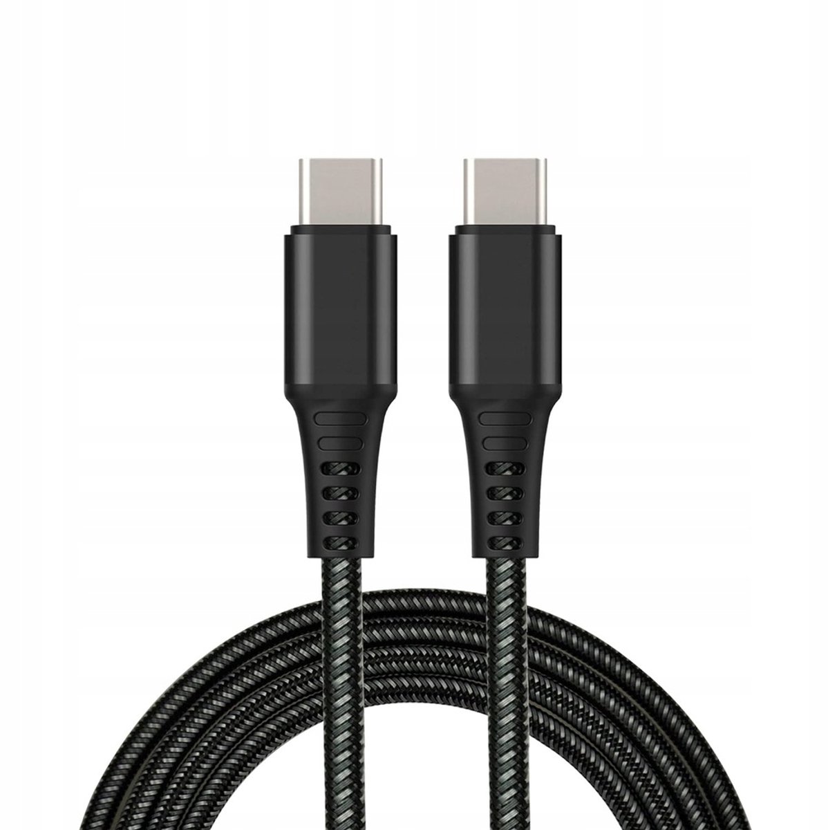 LTC USB-C naar USB-C Kabel 1M Zwart - 60W PD, 3A Snelladen