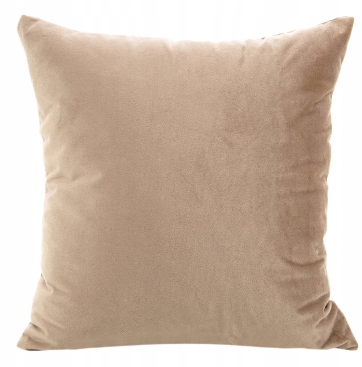 Decoratieve kussenhoezen Velours Donkerbeige 40x40cm