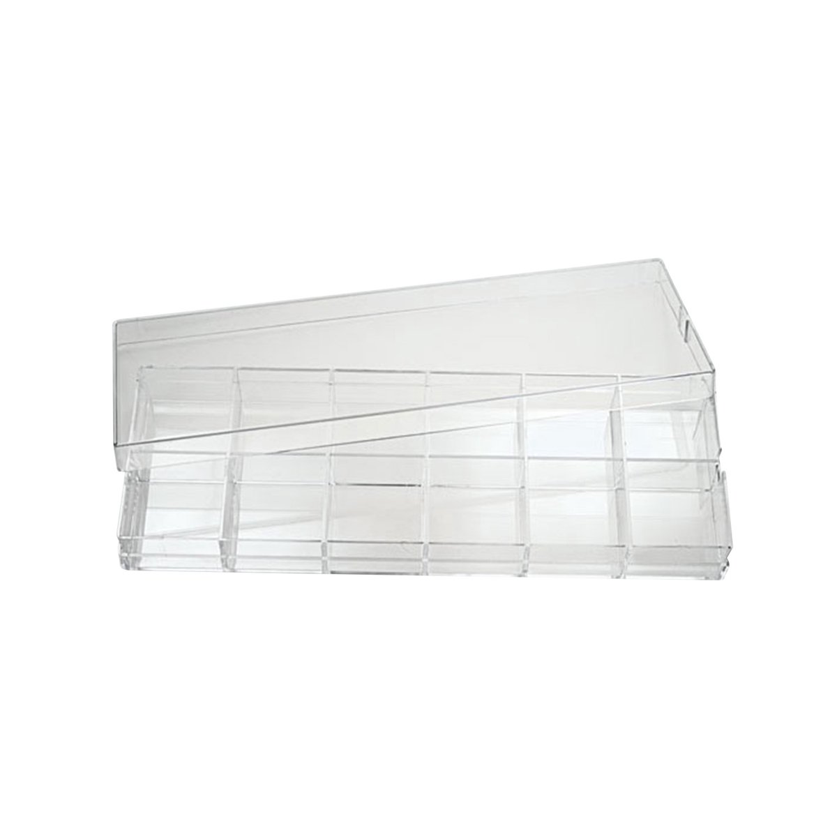 Kleine onderdelendoos compartimentdoos