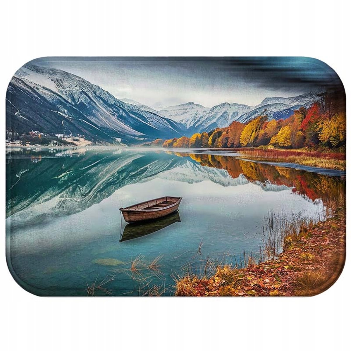 Zachte Antislip Douchemat 60x40 cm - Stijlvol en Sneldrogend