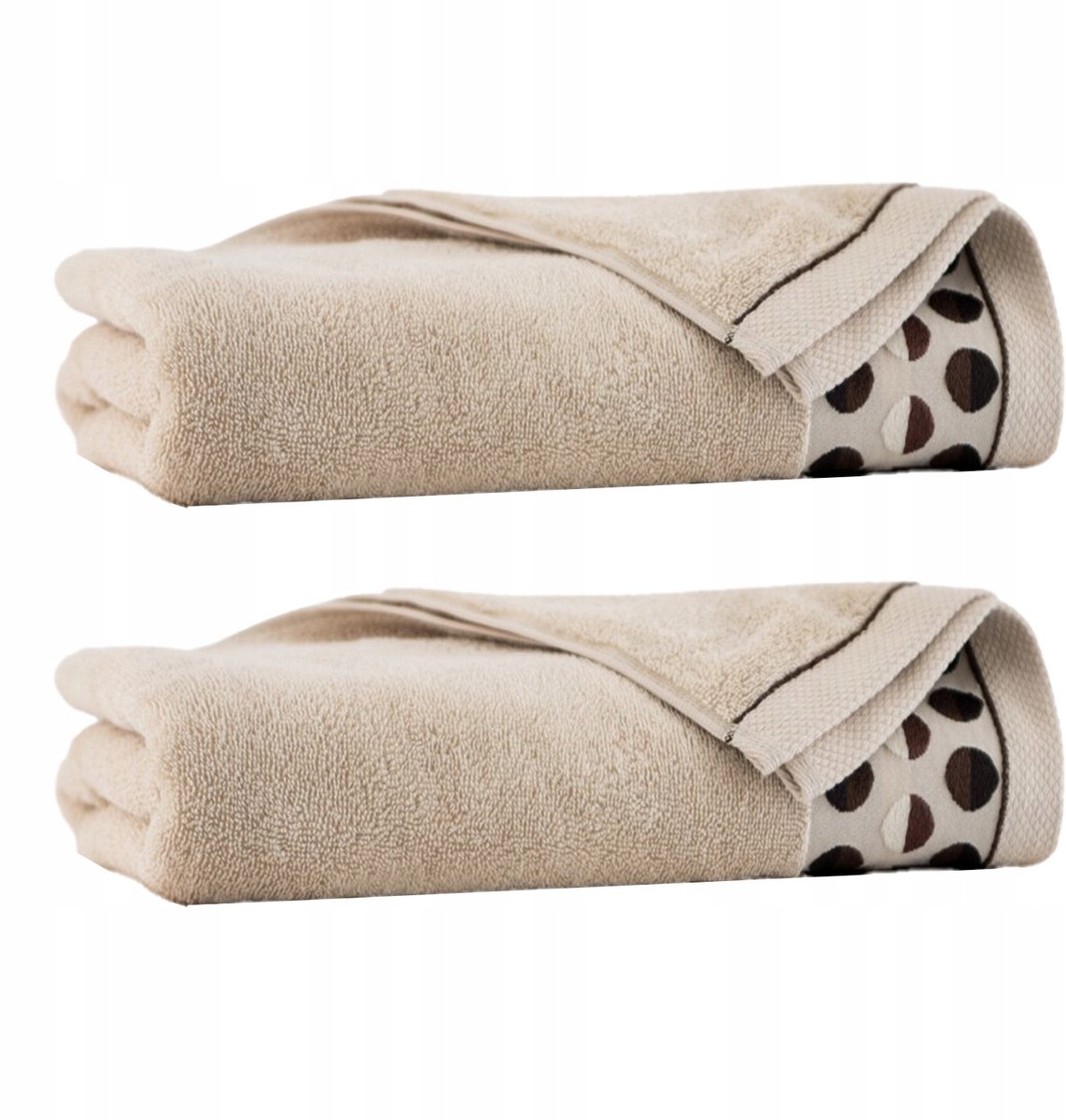 Zwoltex Luxe Katoenen Handdoekenset Zen Beige 50x90 & 70x140