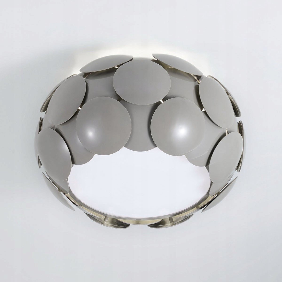 Italux Santina GR C0317-05M-U1GM Plafondlamp - Grijs Kunststof