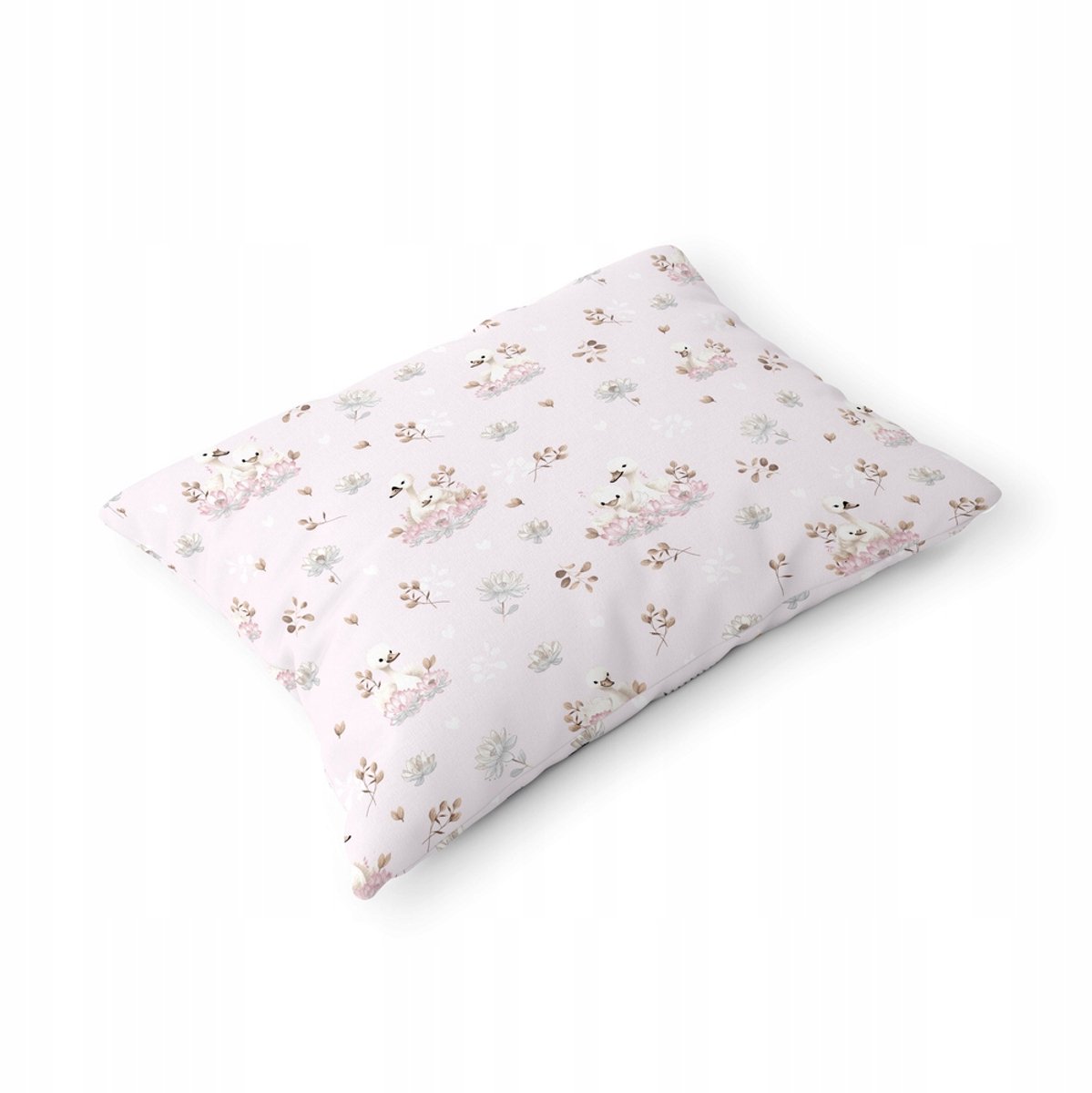 Kussensloop 70x80cm 100% Katoen - Zwanen Roze