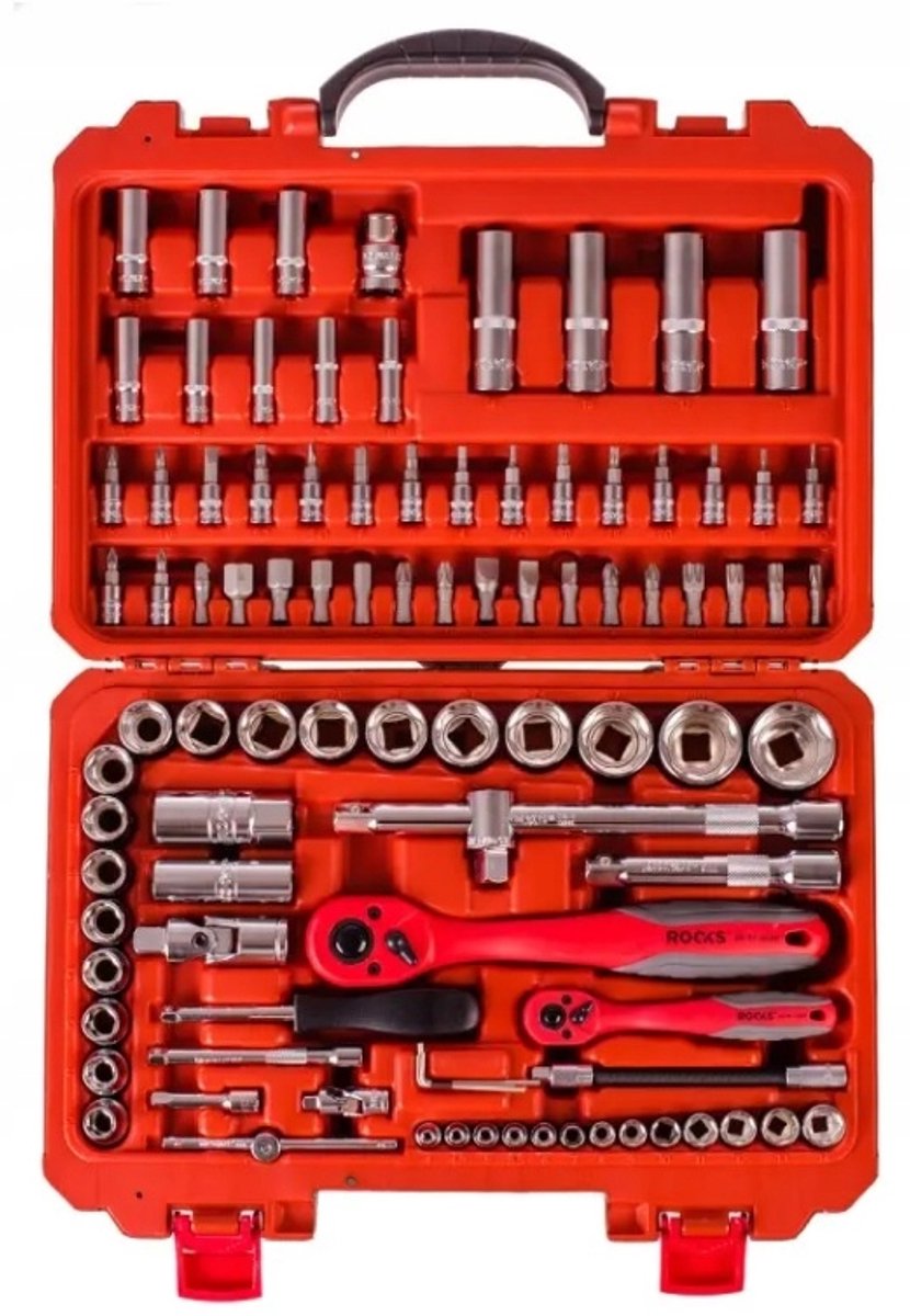 56-delige Doppenset 1/2" Universeel Gereedschap Rook