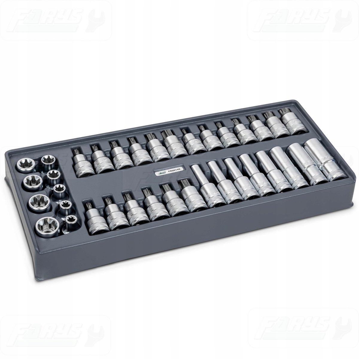 Farys TORX 1/2" Dopad 36-delig Gereedschap Set