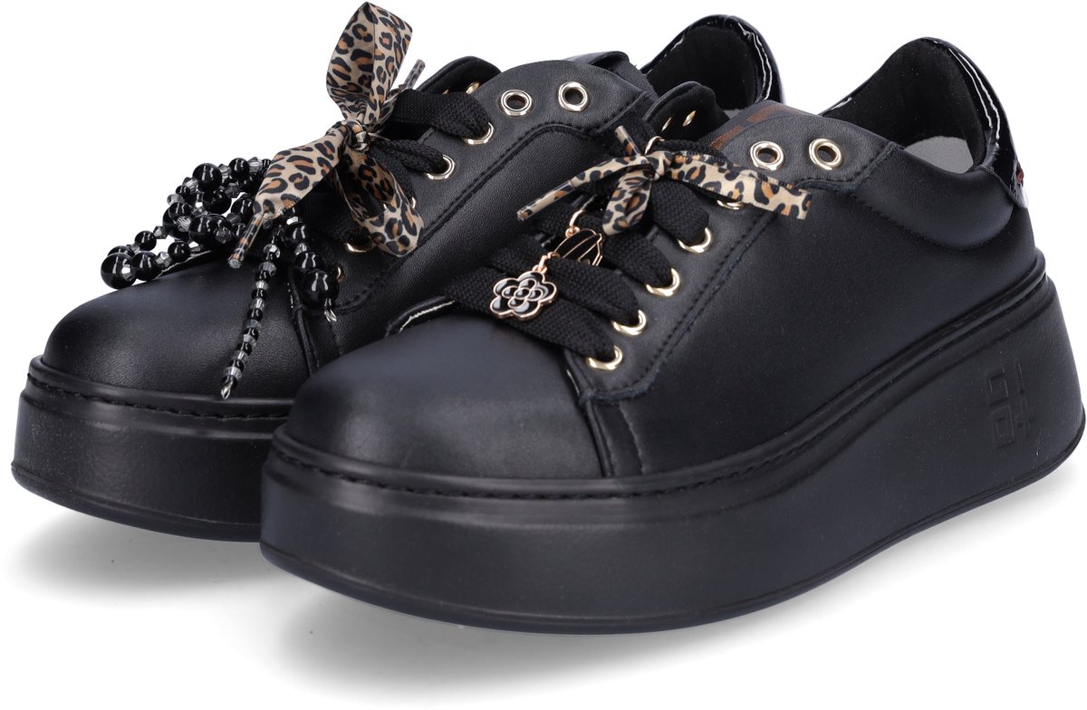 Gio+ Dames sneaker zwart
