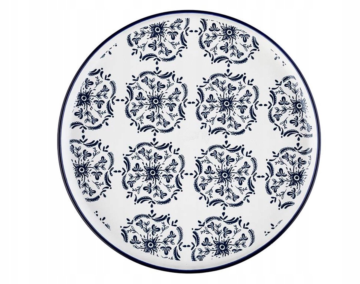 Florina Atramento Dessertbord Ø 20 cm - Elegant Porselein