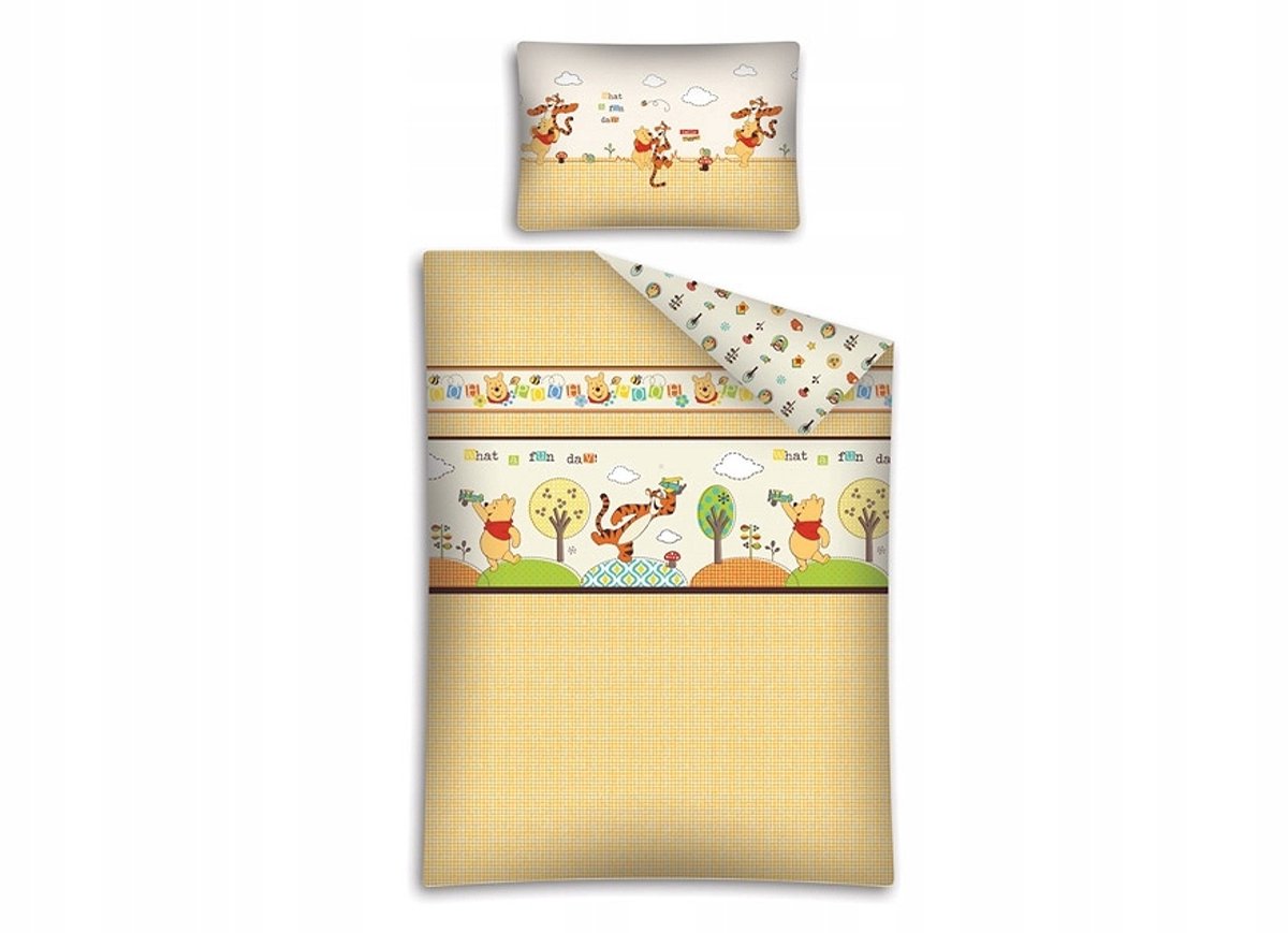 Kubuś Puchatek Beddengoed Kinderbed 100x135 cm - 2 delen