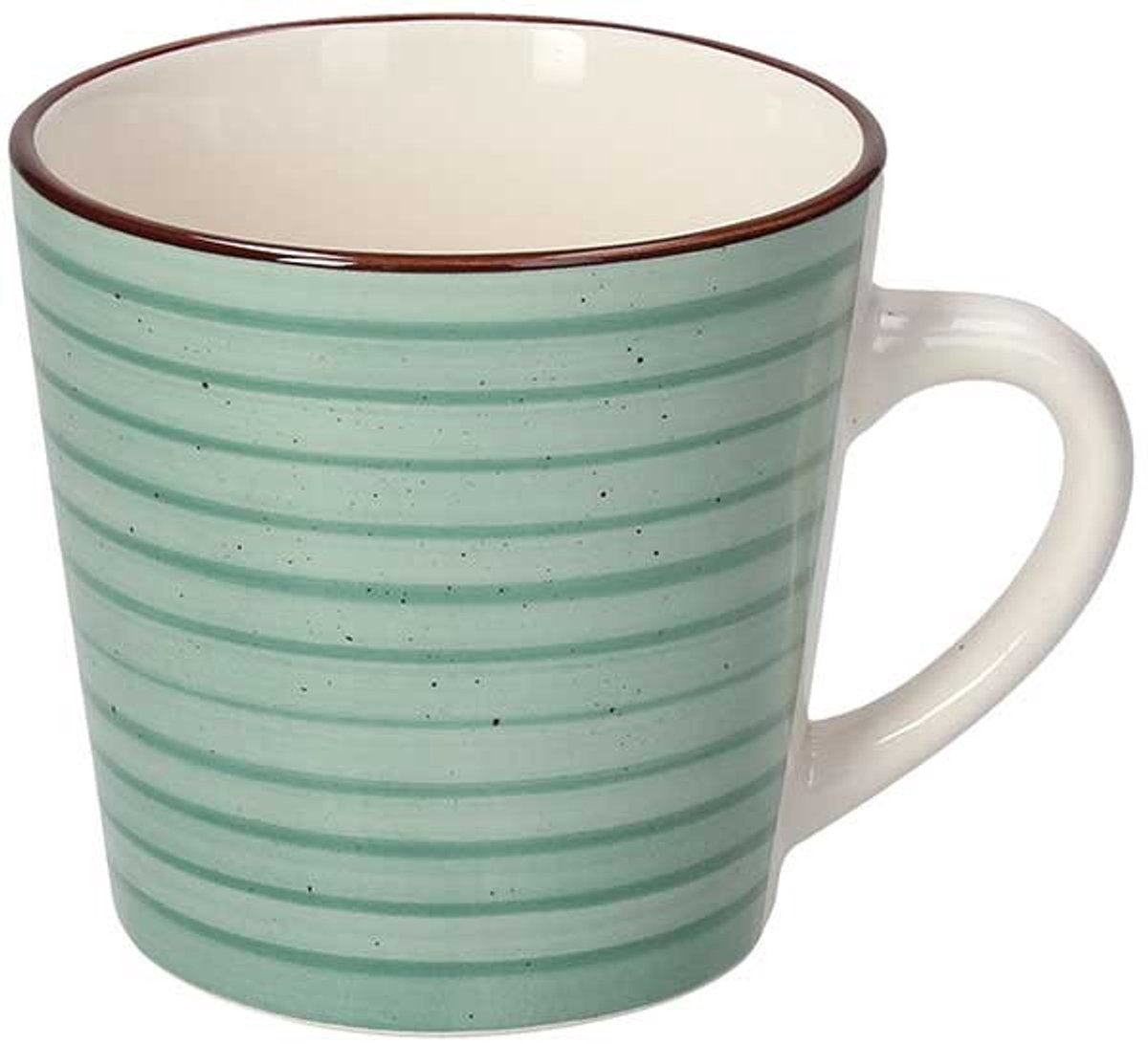 Tognana Urban Pastel Mok - 400 ml - Handgeschilderd Steengoed