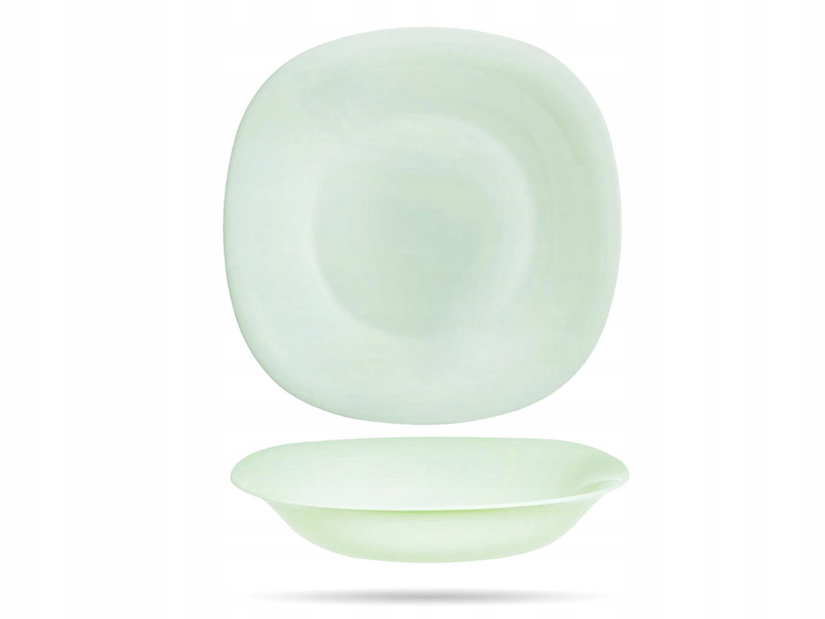 Luminarc Carine Diep Bord Groen 21 cm - Gehard Glas
