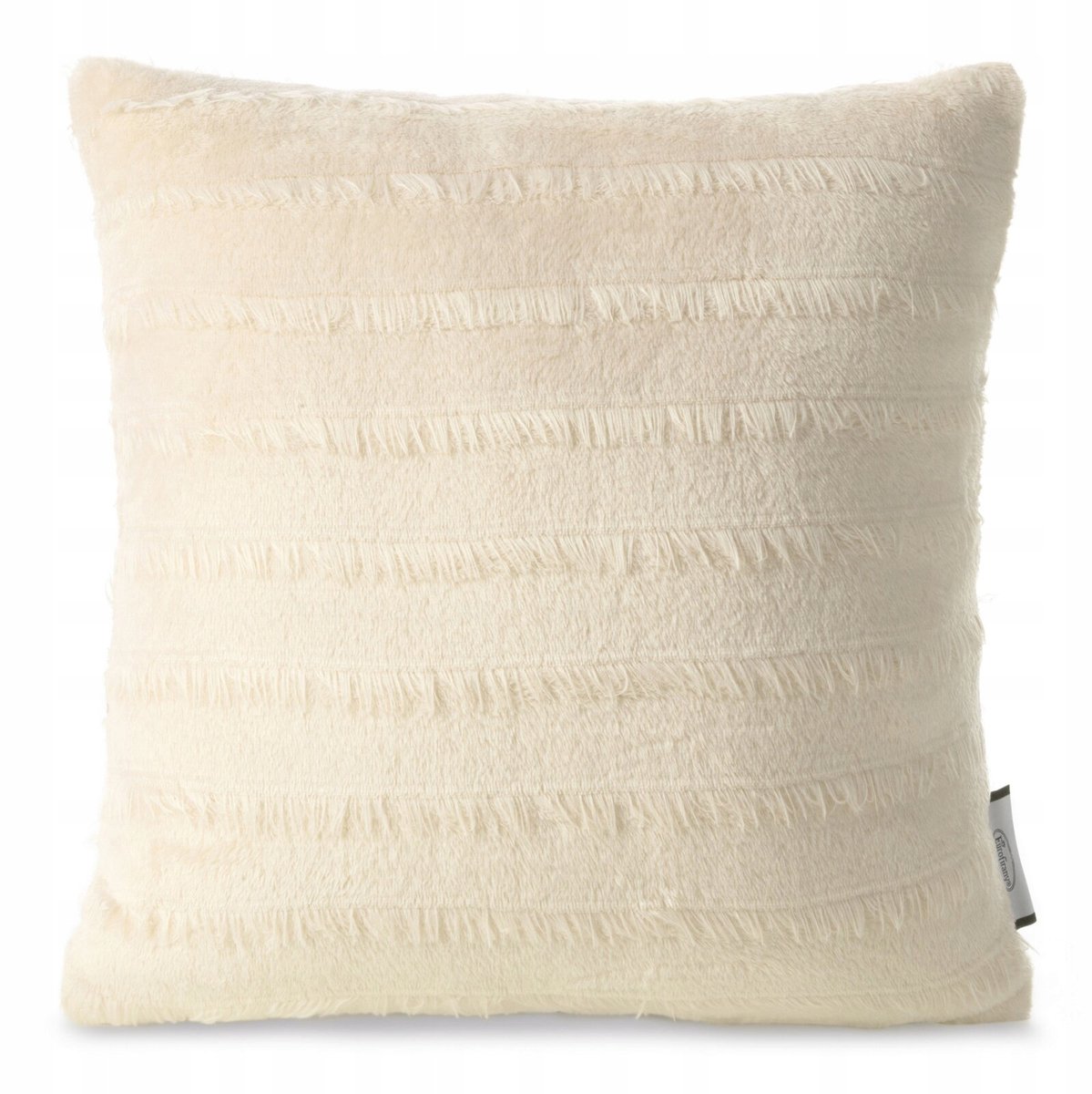 Zachte Beige Flanel Sierkussenhoes 40x40 cm - 100% Polyester