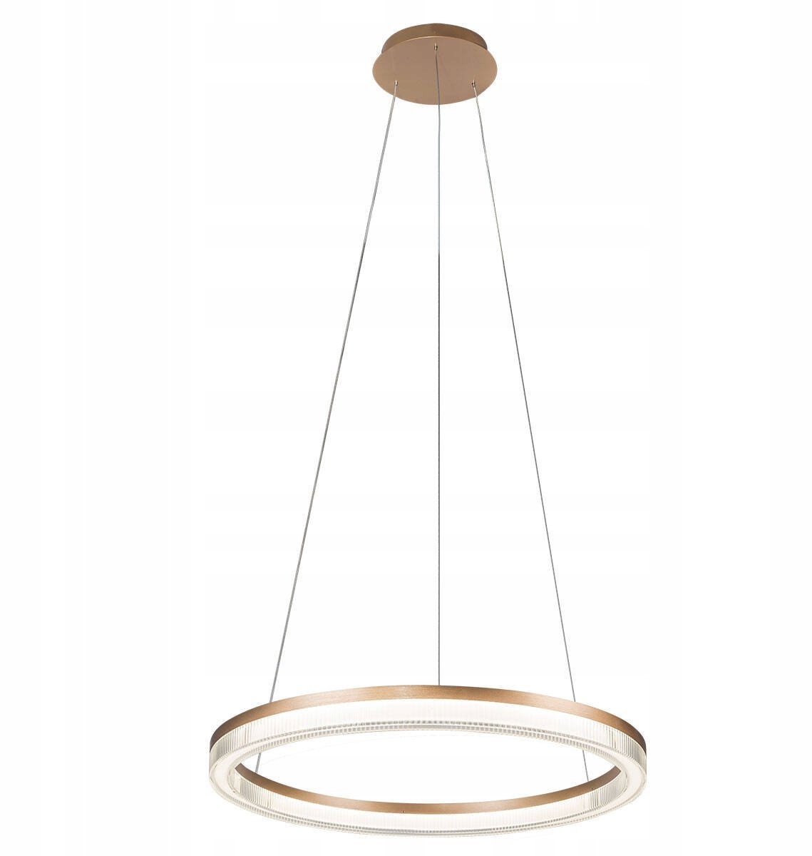 Luxe Hanglamp Midway Cristal Triangle Goud LED CCT 120cm
