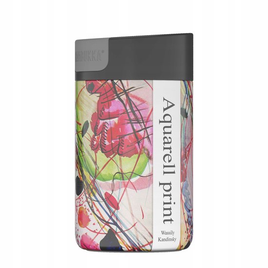 Kambukka Olympus Thermosbeker 300 ml - Kandinsky aquarelprint — afbeelding 5