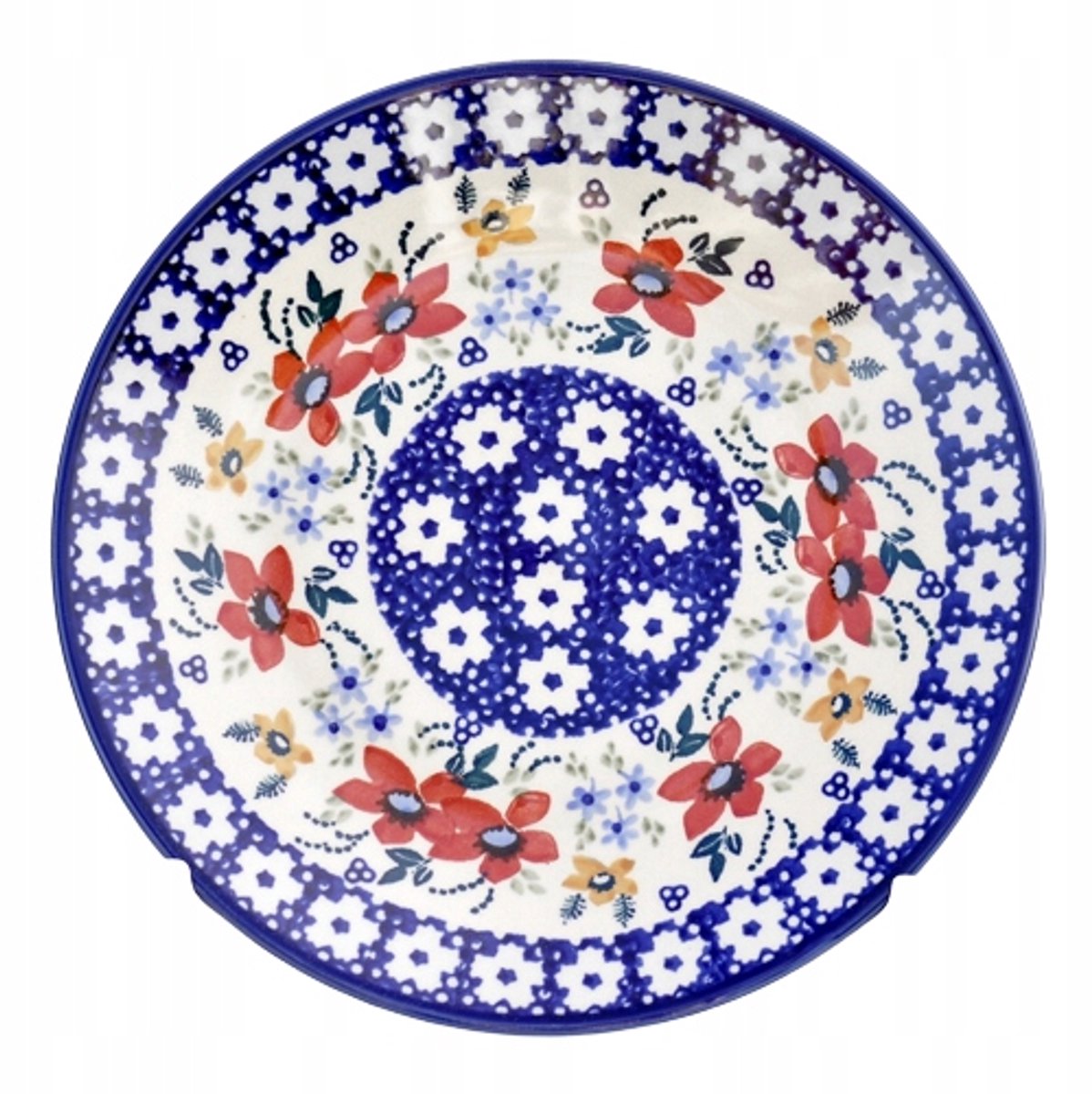 Bolesławiec Ontbijtbord 22cm Keramiek - Decoratie 61A