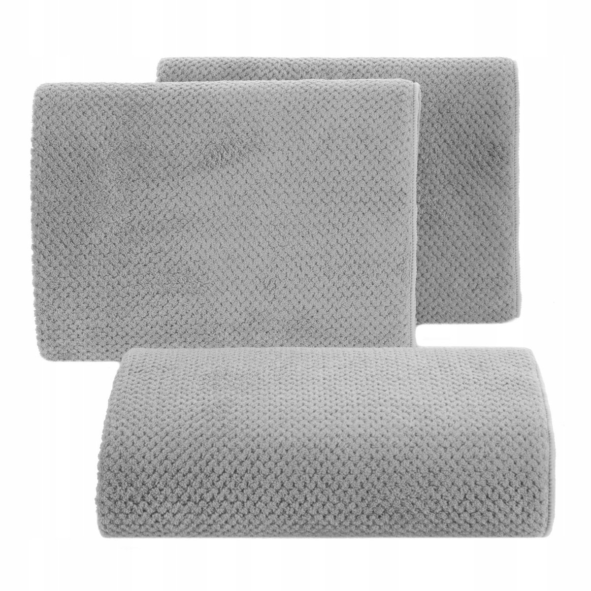 Sneldrogende Handdoek Zoe1 50x90cm Zilver Microvezel