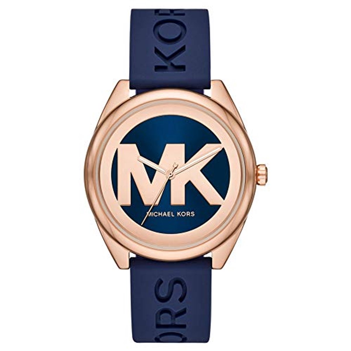 Dames Horloge Met Kwarts Uurwerk, Drie Wijzers en Roestvrij Stalen of Siliconen Band