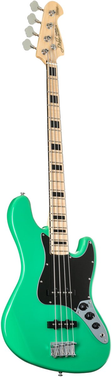 J & D JB Vintage 1975 SFGR Surf Green - Elektrische basgitaar