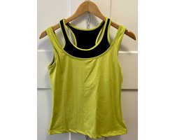 Bikram/Power Yoga Top Lime M